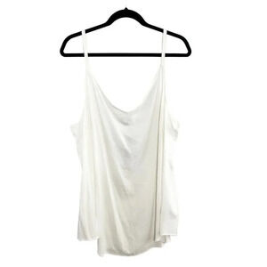 Torrid White Ava Sleeveless Cami Tank Top Women's Plus Size 4X New With Tags
